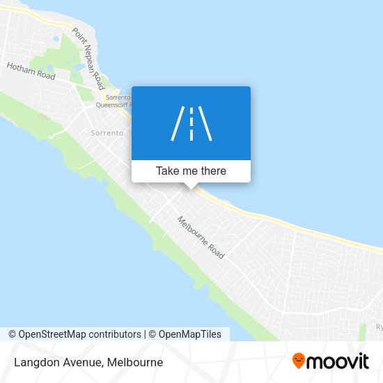Langdon Avenue map