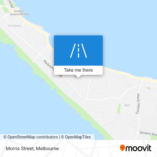 Morris Street map