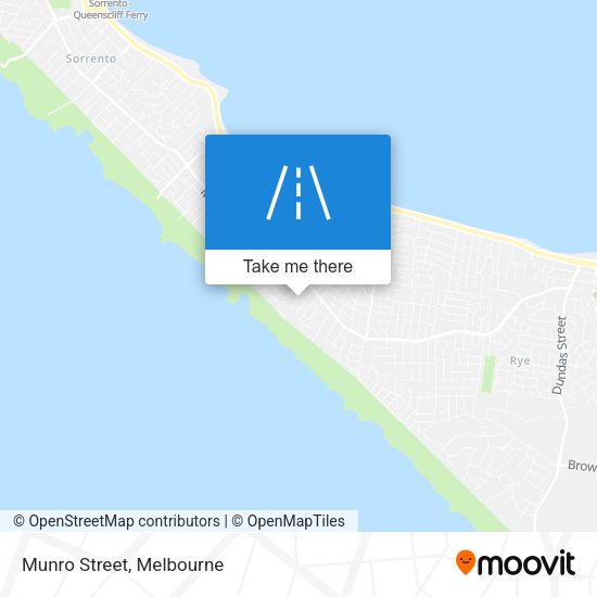 Munro Street map