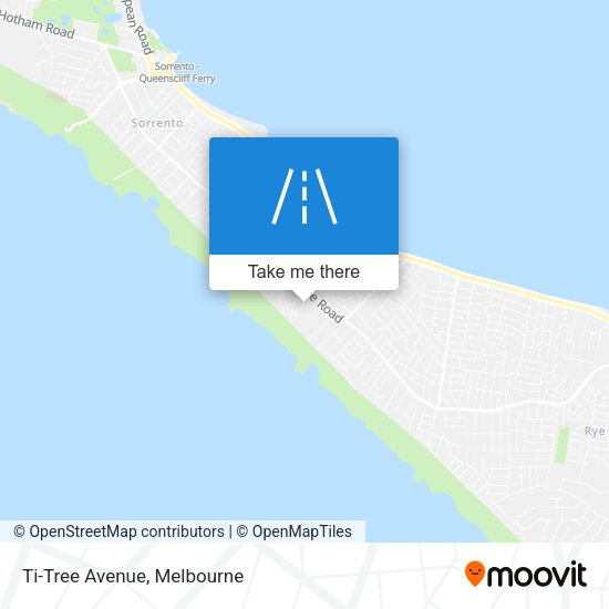 Ti-Tree Avenue map