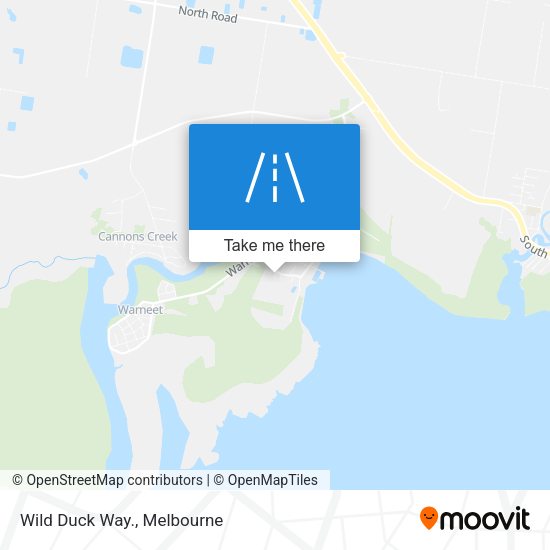 Wild Duck Way. map