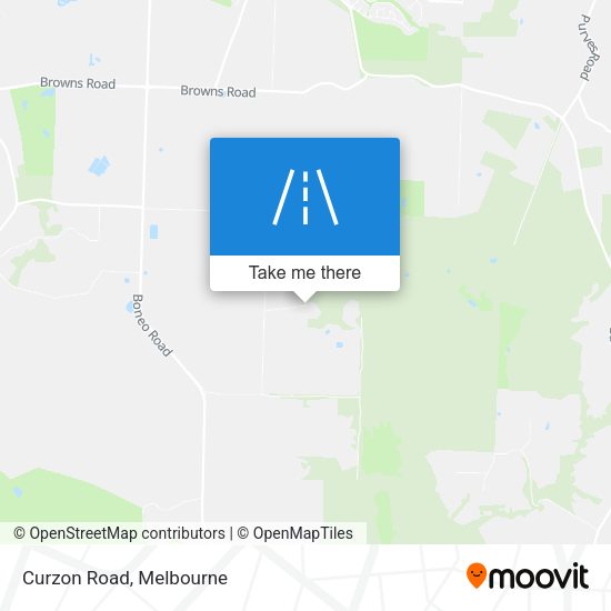 Curzon Road map