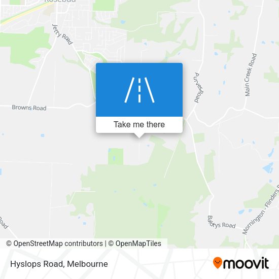 Hyslops Road map