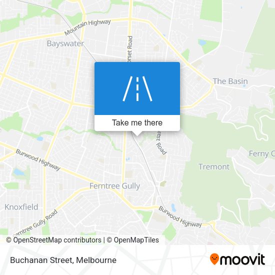 Buchanan Street map