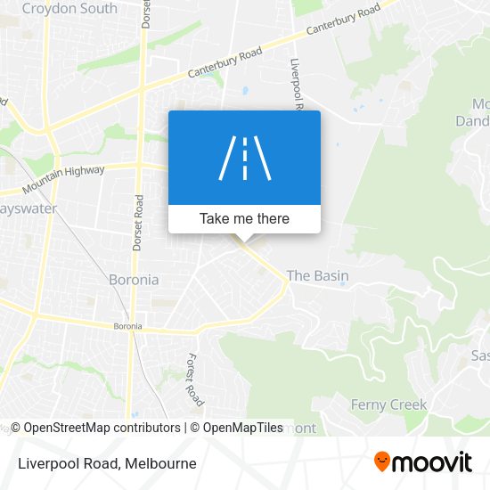 Liverpool Road map
