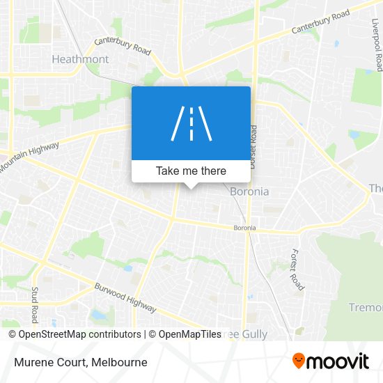 Murene Court map
