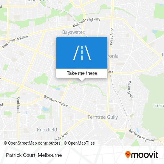 Patrick Court map