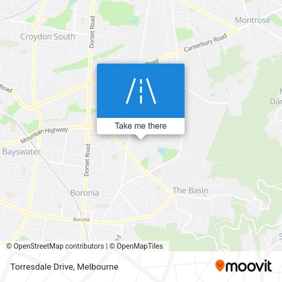 Torresdale Drive map
