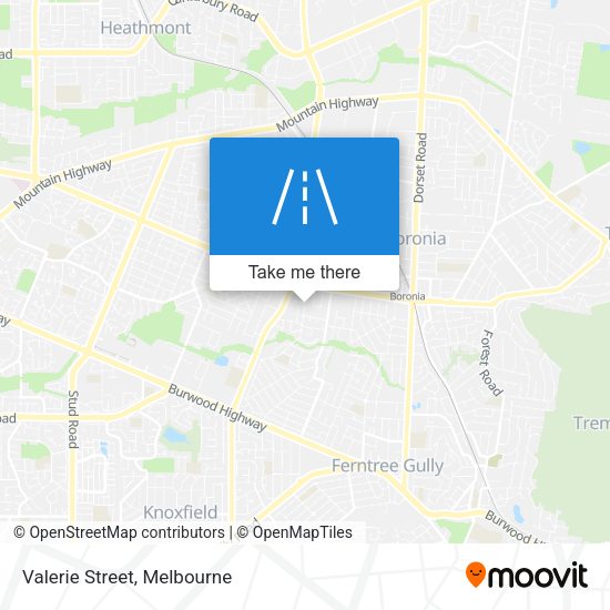 Valerie Street map