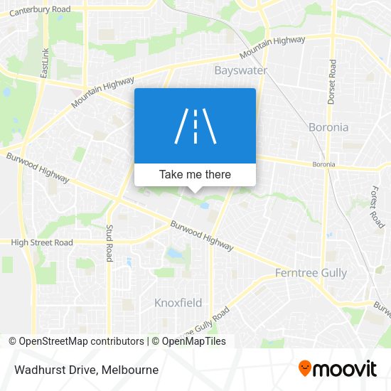 Wadhurst Drive map