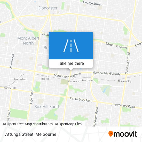 Attunga Street map