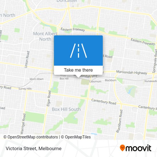 Victoria Street map