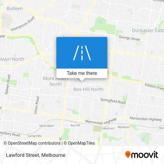 Lawford Street map