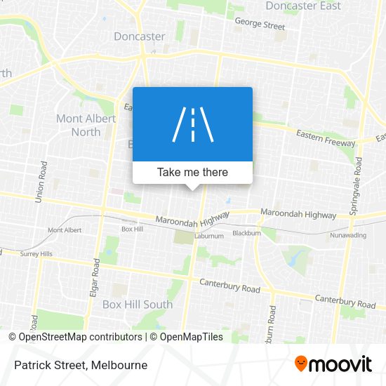 Patrick Street map