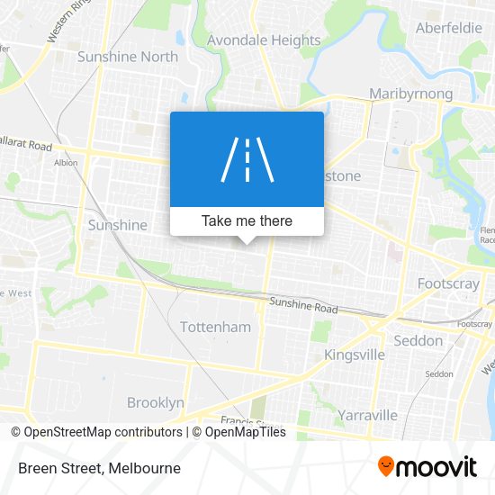 Breen Street map