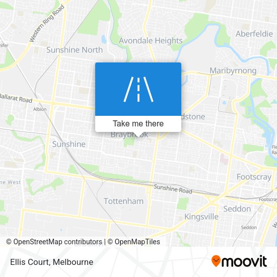 Ellis Court map