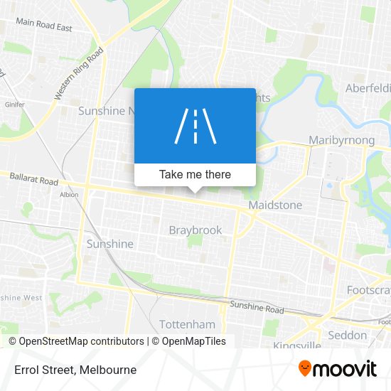 Errol Street map