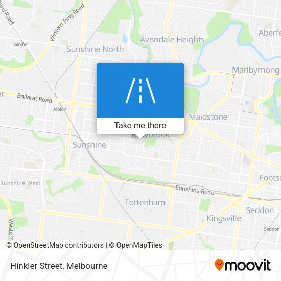 Hinkler Street map