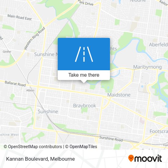 Kannan Boulevard map