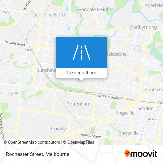 Rochester Street map