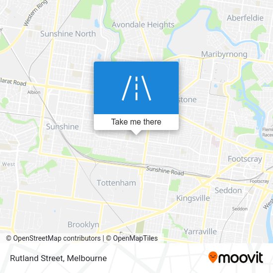 Rutland Street map