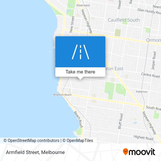 Armfield Street map