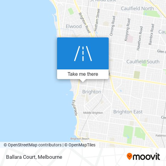 Ballara Court map