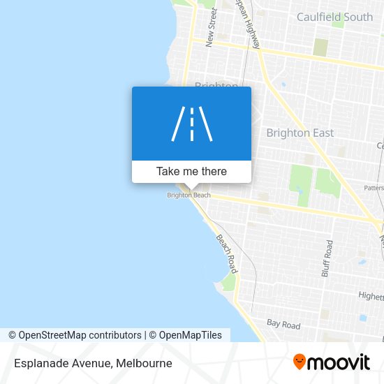 Esplanade Avenue map