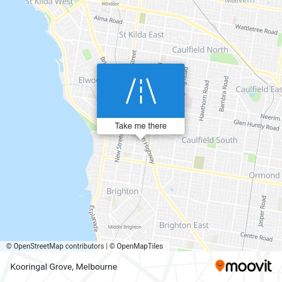 Kooringal Grove map