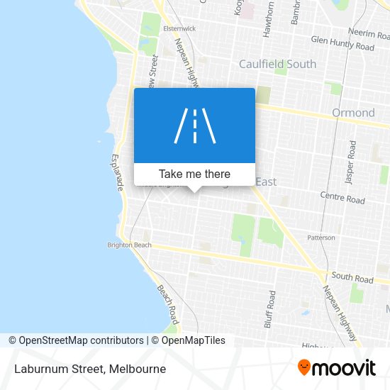 Laburnum Street map