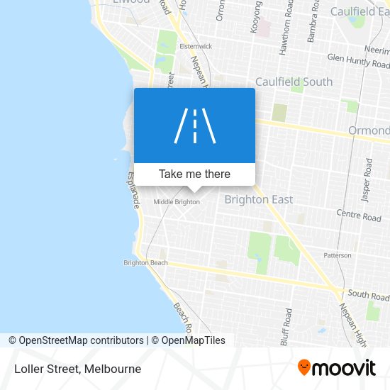 Loller Street map