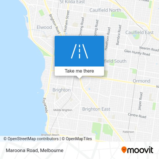 Maroona Road map