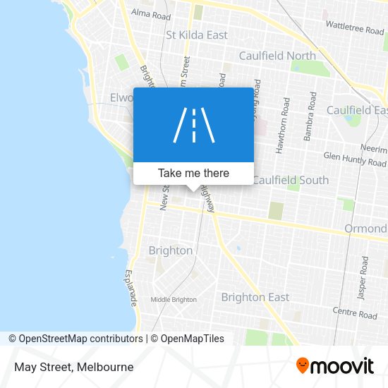 May Street map