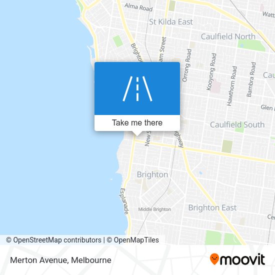 Merton Avenue map