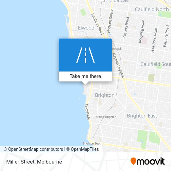 Miller Street map
