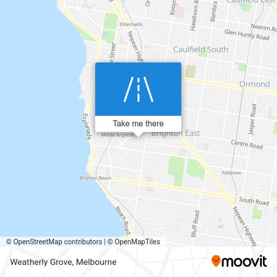 Weatherly Grove map