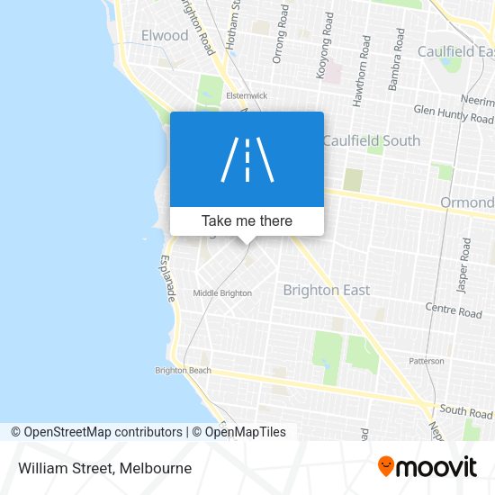 William Street map