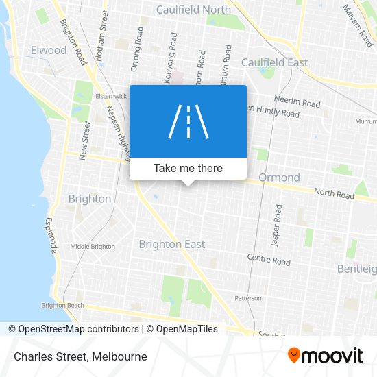 Charles Street map