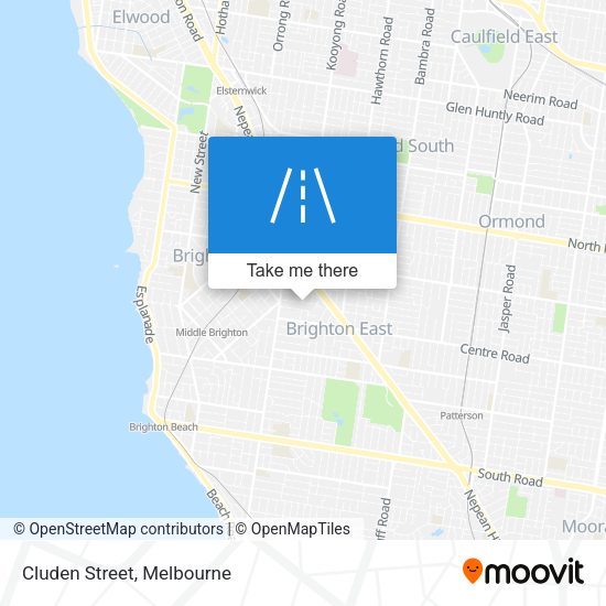 Cluden Street map