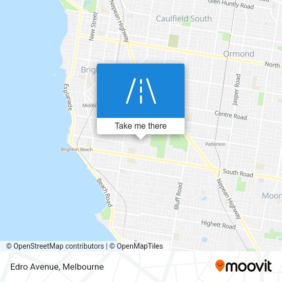 Edro Avenue map