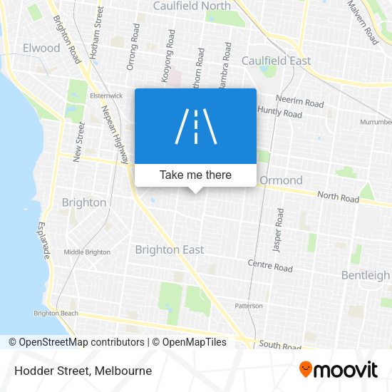 Hodder Street map