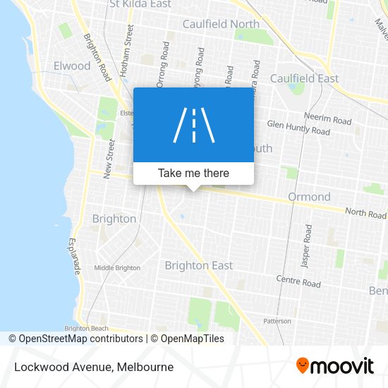 Lockwood Avenue map