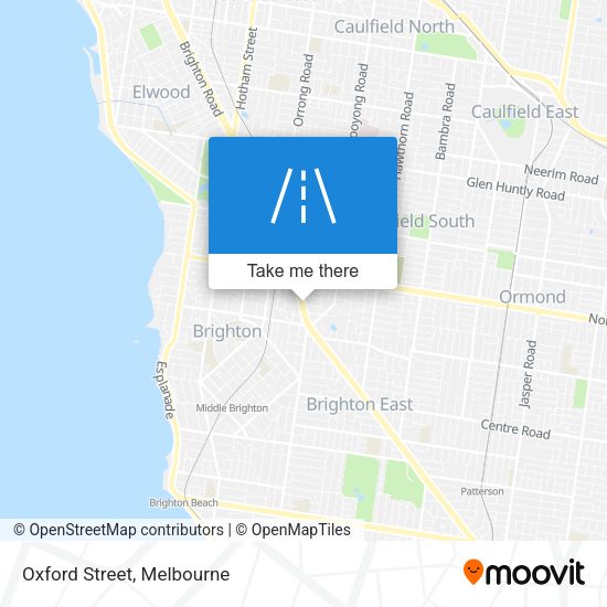 Oxford Street map
