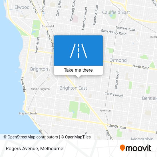 Rogers Avenue map