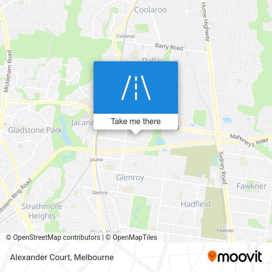 Alexander Court map
