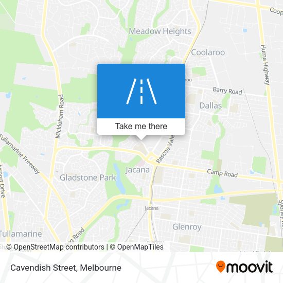 Cavendish Street map