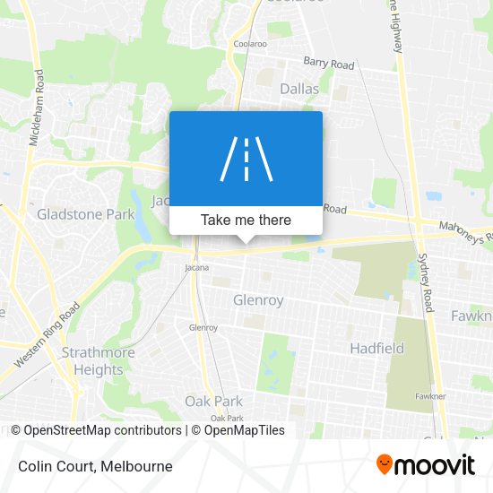 Colin Court map