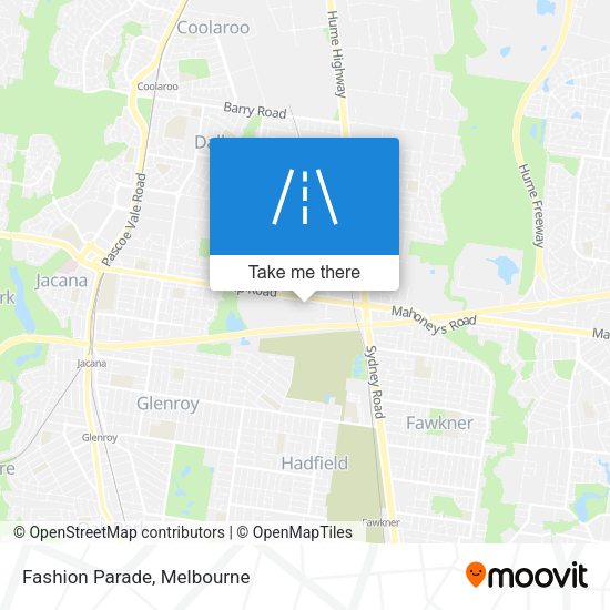 Fashion Parade map
