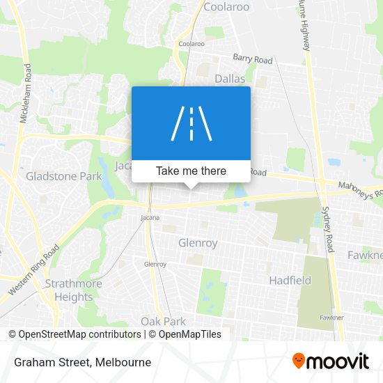 Graham Street map