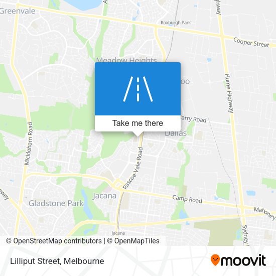 Lilliput Street map